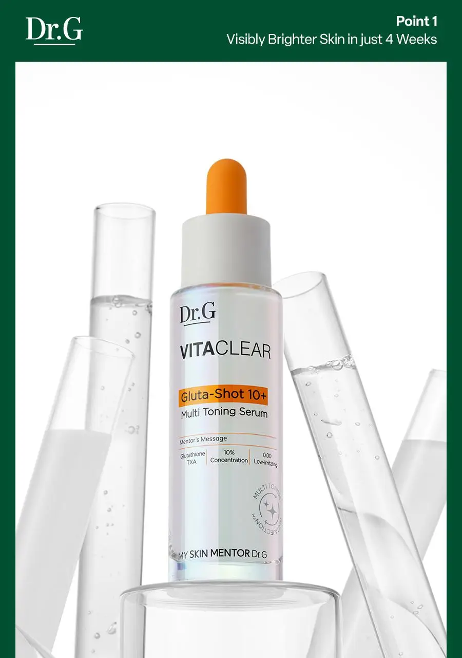[NEW/흔적토닝] 닥터지 비타 클리어 글루타샷 10+ 흔적 세럼 30ml 상세페이지 11